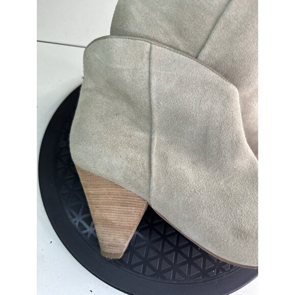 MATT BERNSON Taupe Suede Ankle Boot Sz 8 - Picture 3 of 7